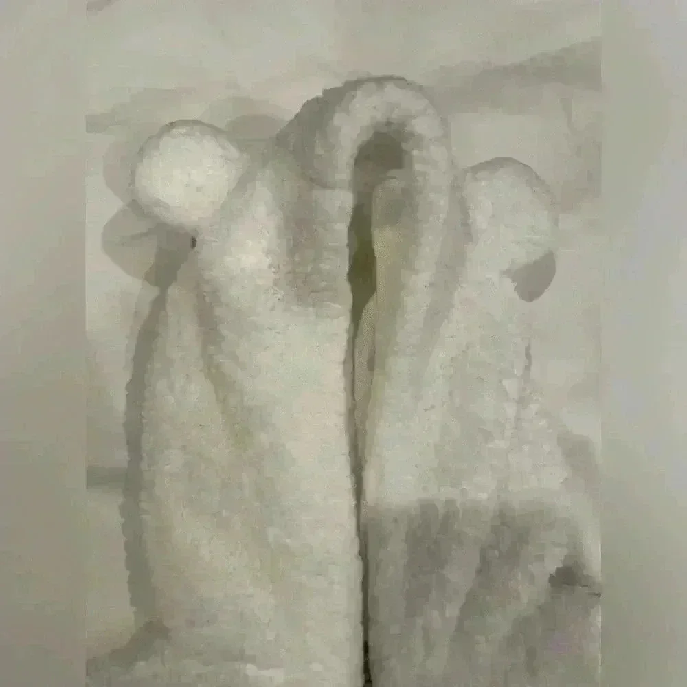 Carter’s Sherpa Bear Suit Infant Size 3 Months White